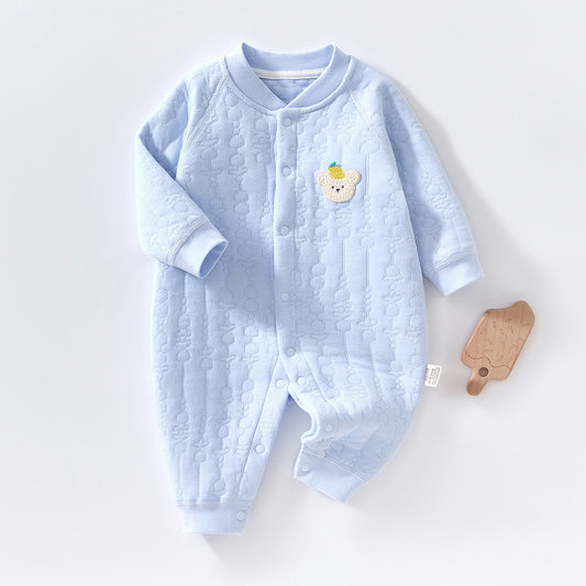 Pyjama Ourson Douillet – Uni Bleu