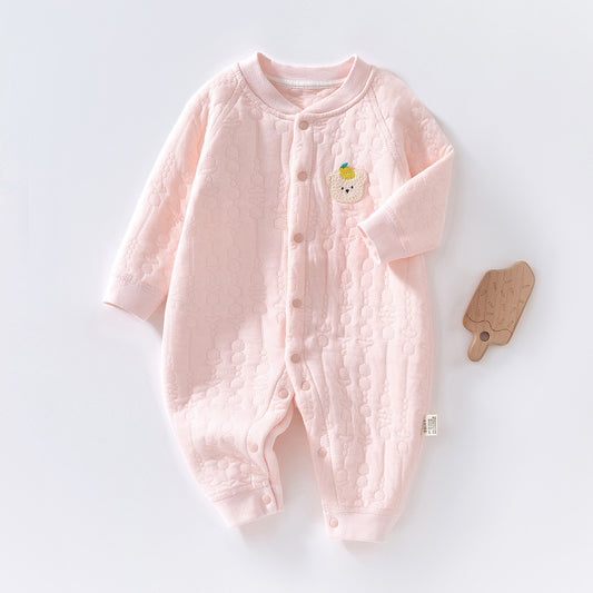 Pyjama Ourson Douillet – Uni Rose