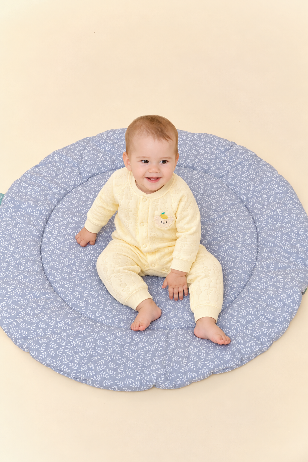 Pyjama Ourson Douillet – Uni Jaune