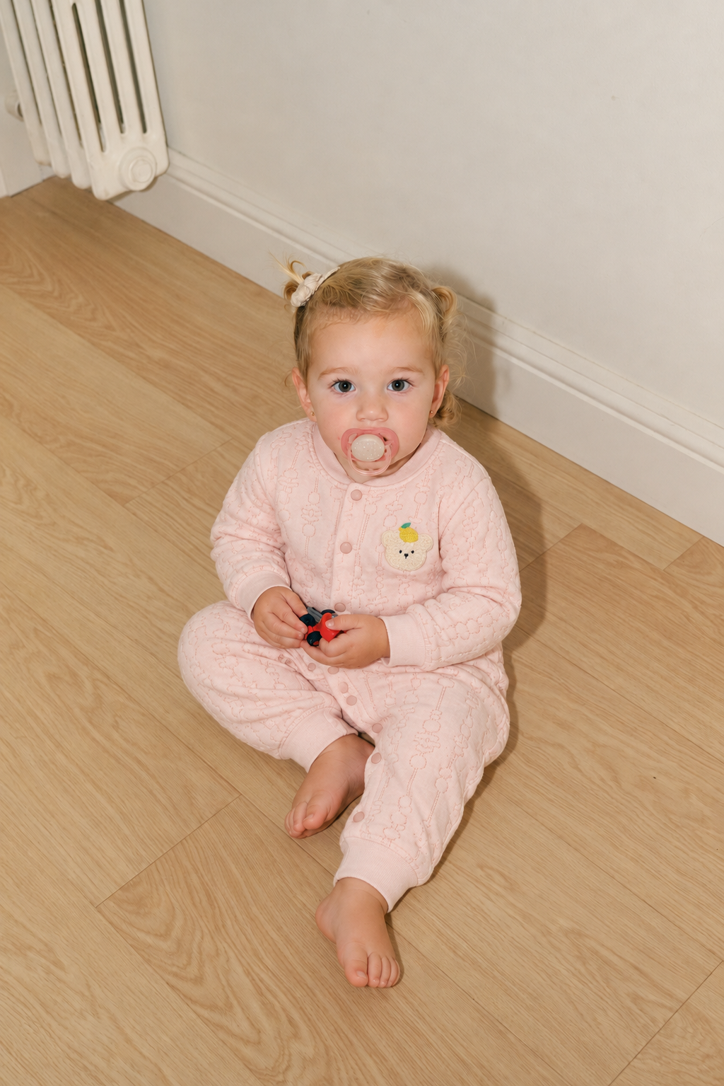 Pyjama Ourson Douillet – Uni Rose