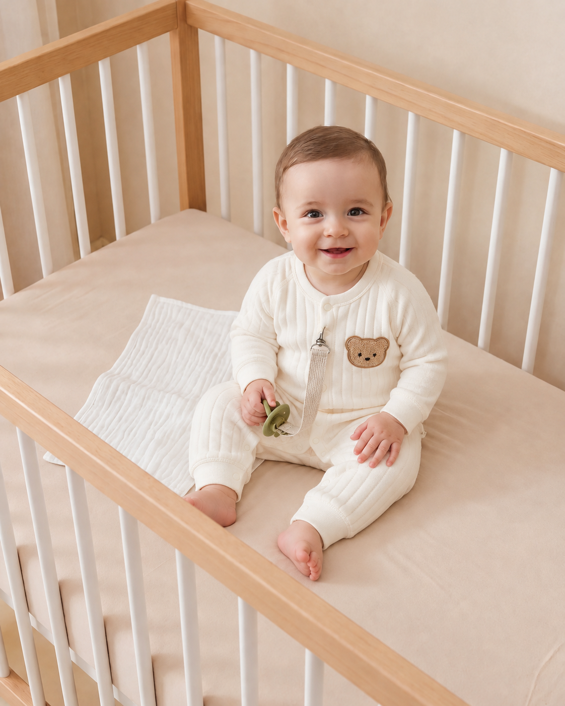Pyjama Ourson Douillet – Ourson Pastel